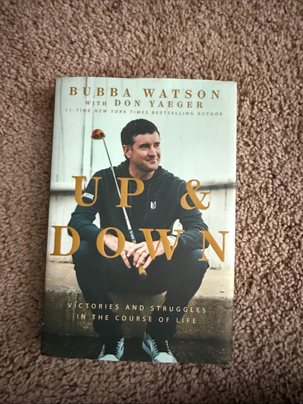 Up & down Bubba Watson golf book